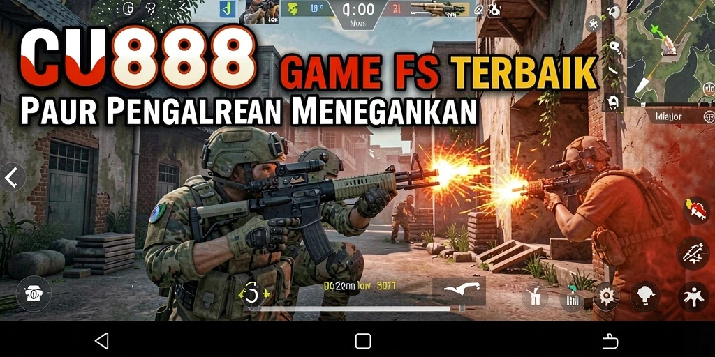 Gambaran gameplay CU888 yang intens dan menegangkan.
