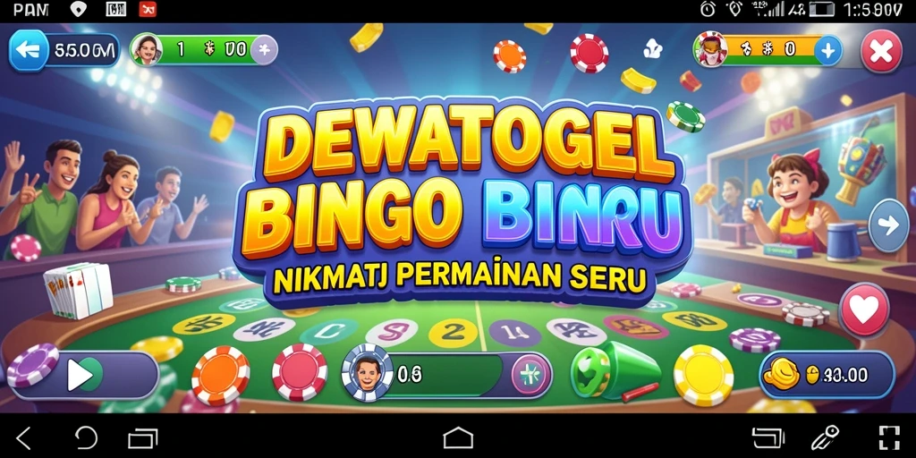 Gameplay seru DEWATOGEL dengan tampilan grafis menarik.