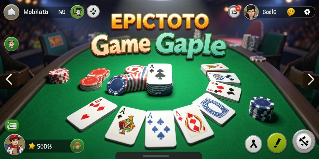 Tampilan gameplay EPICTOTO yang seru dan interaktif.