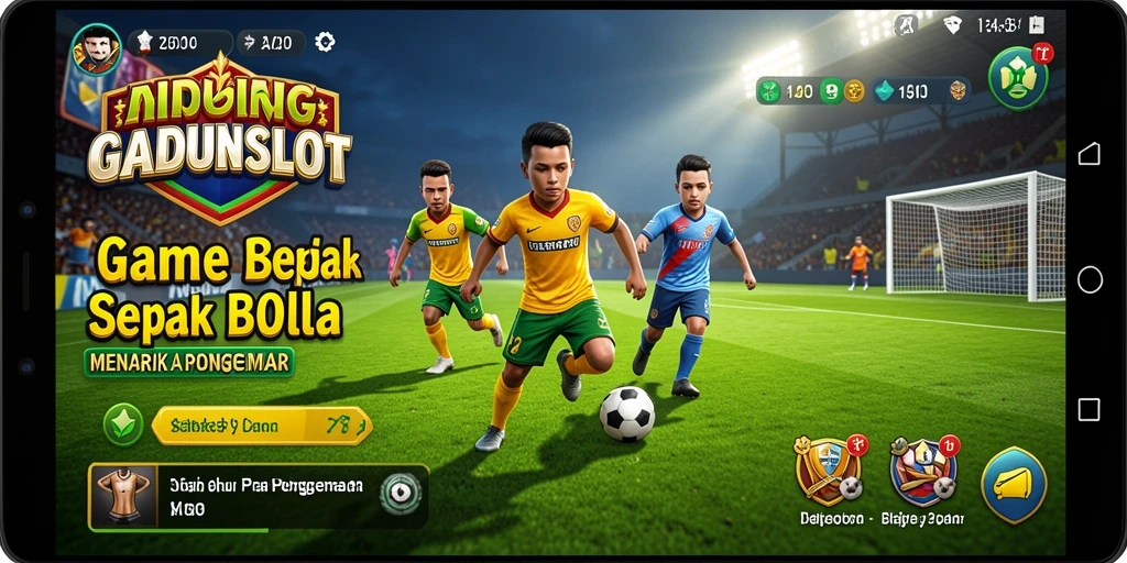 Gameplay GADUNSLOT yang dinamis dan menyenangkan.