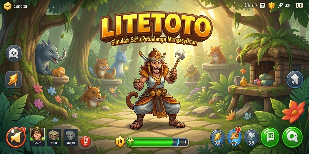 Tampilan gameplay menarik dari LITETOTO dengan interaksi yang mendalam.