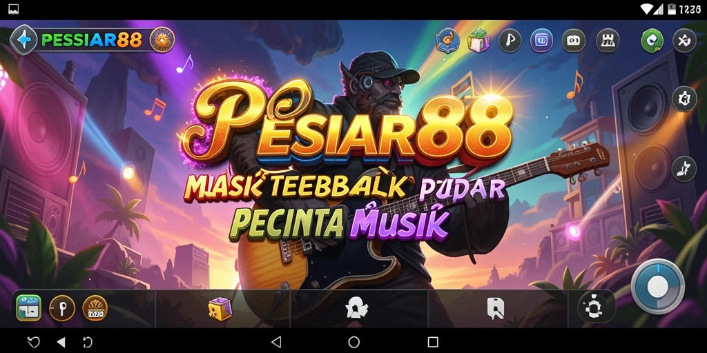 Tampilan gameplay PESIAR88 yang penuh warna dan menarik.