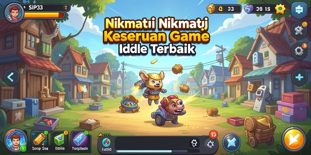 Gameplay SIP33 yang menarik dengan elemen Idle yang memukau.