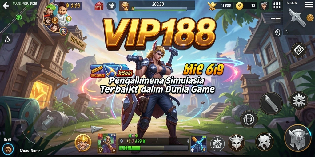 Tampilan gameplay menarik dari <strong>VIP188</strong> menunjukkan dunia simulasi yang kaya.