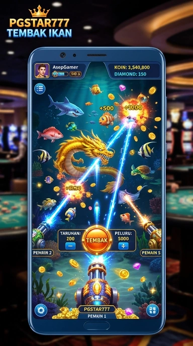 Tampilan antarmuka pengguna pgstar777 yang modern dan intuitif.